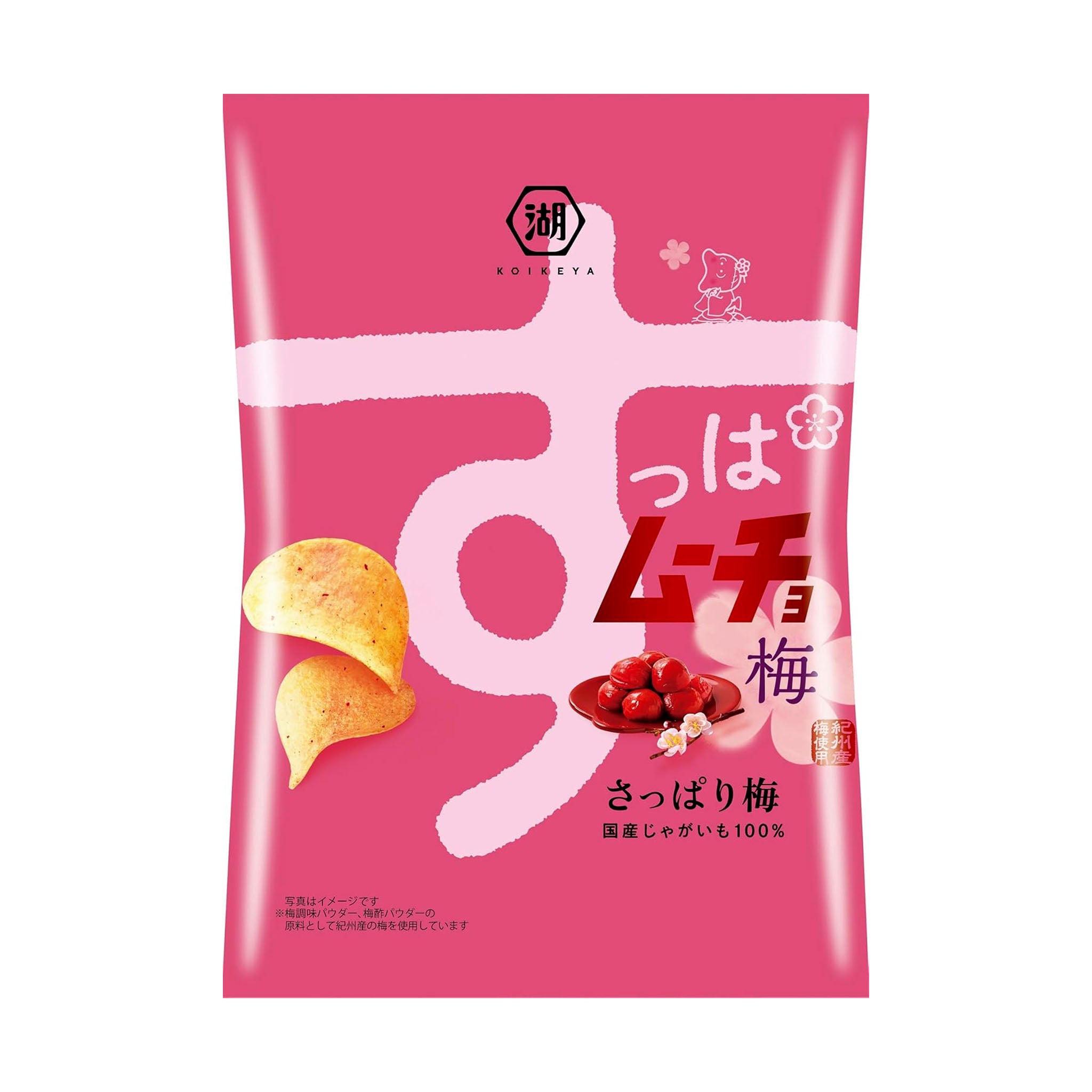 Koikeya Suppa Mucho Chips Plum